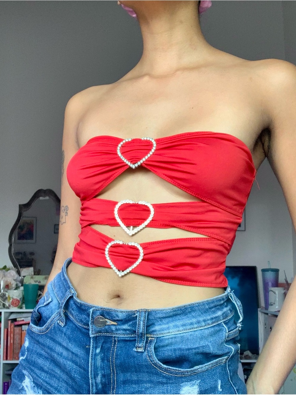 Valentine Tease Top - Picture 1 of 4